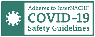 Adheres to InterNACHI COVID-19 Safety Guidlines